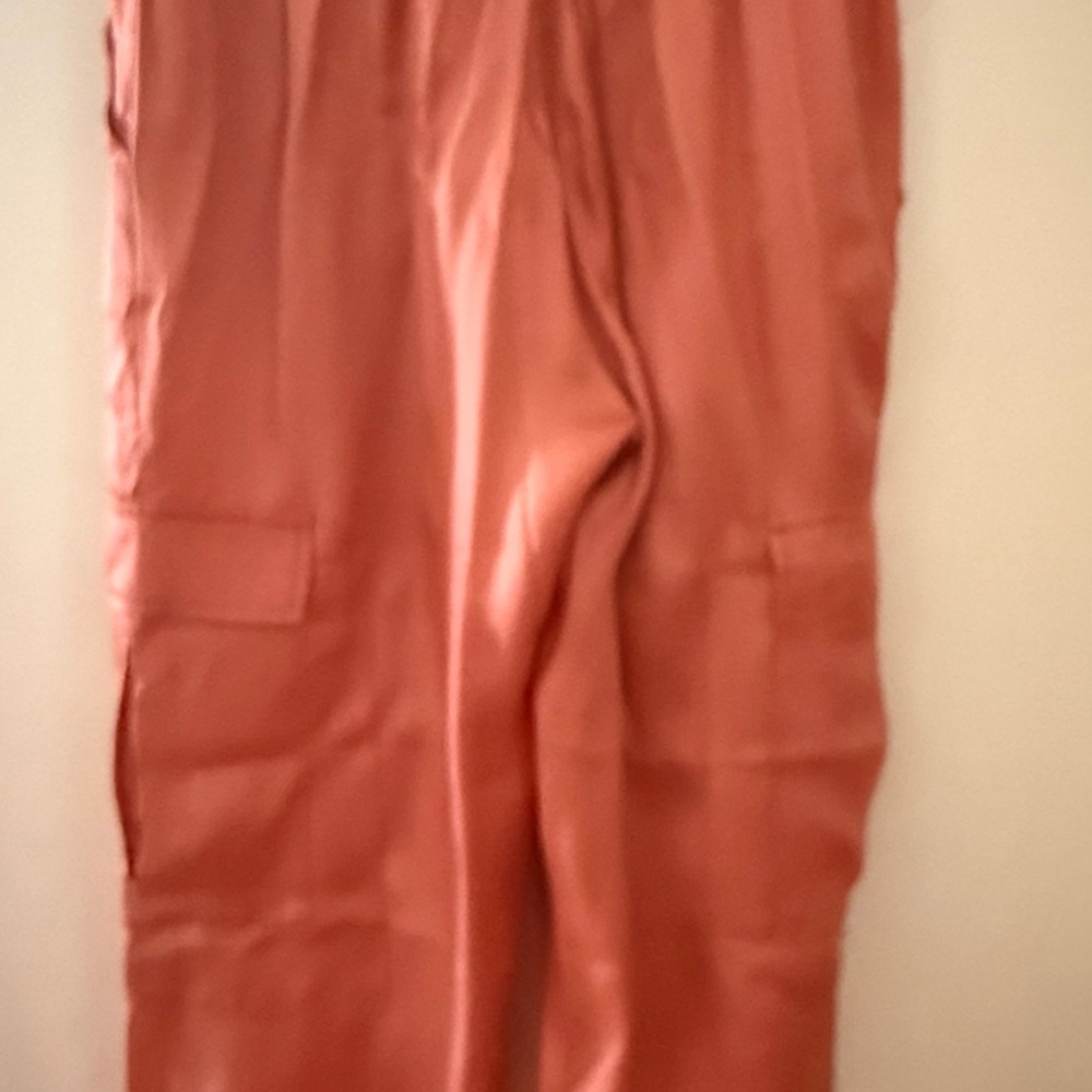 Cinq à Sept Terracotta High-Waisted Pants - Picture 6 of 6